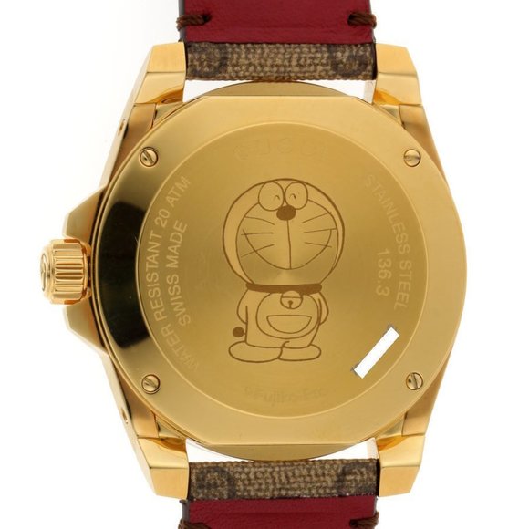 Gucci Dive Doraemon 50th Anniversary Limited Edition Watch, Swiss Made, YA136335 - Picture 3 of 9